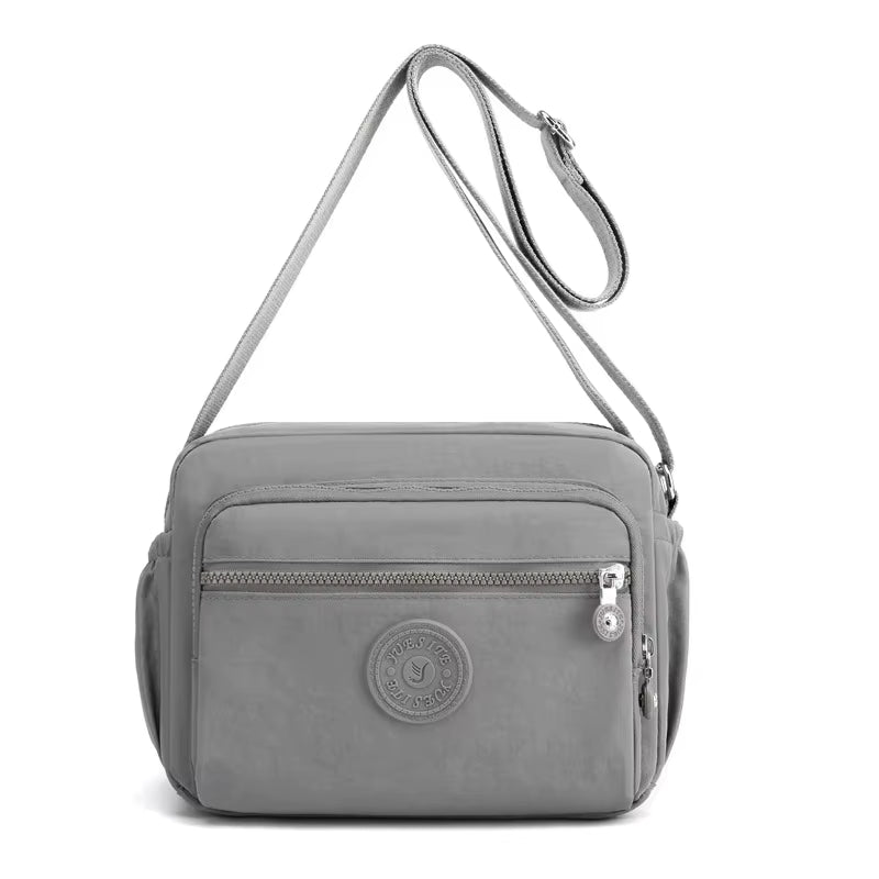 Summer New Small Women'S Handbags Waterproof Nylon Woman Shoulder Bag Lightweight Casual Women Bag 7 Colors Solid Female Bolsas