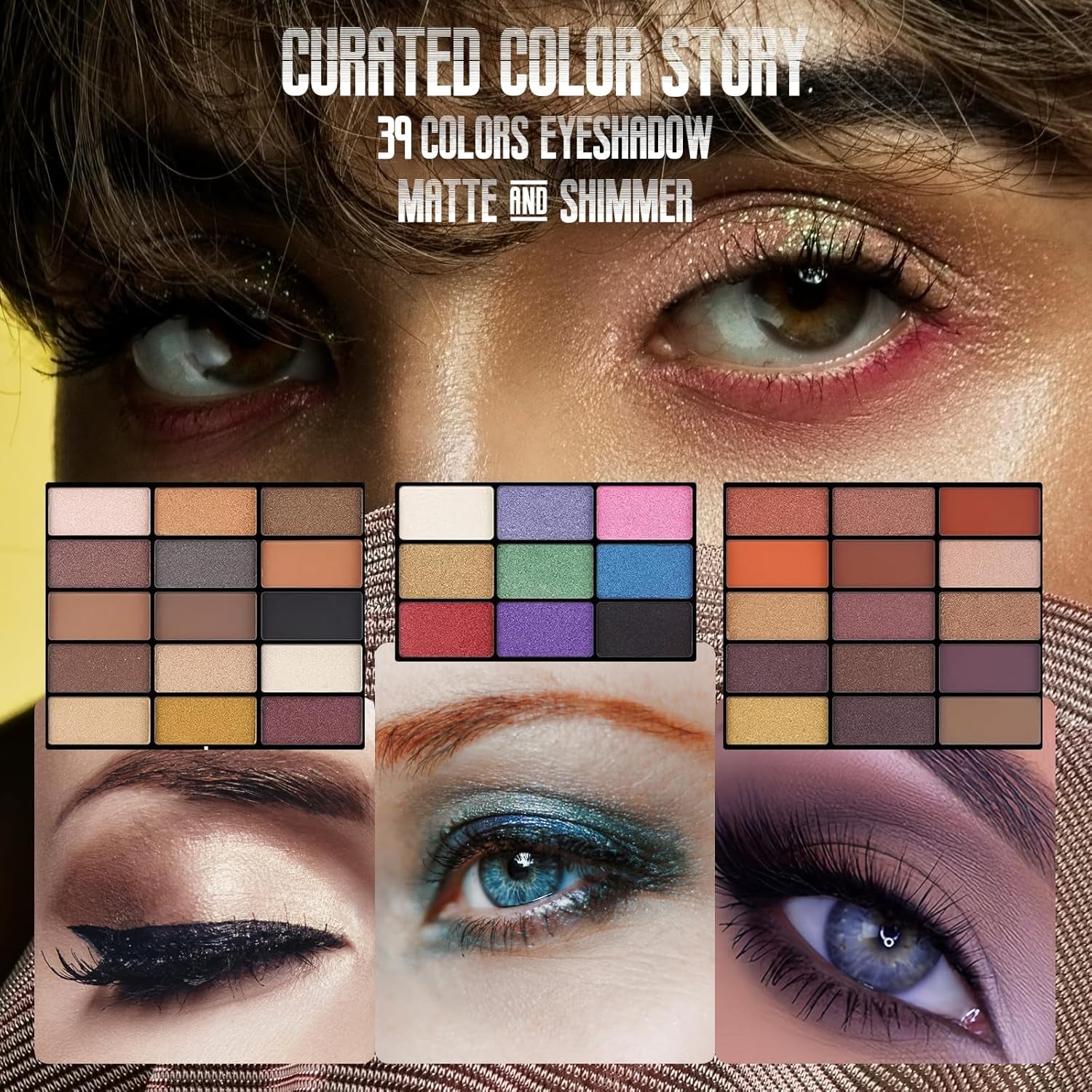 All-In-One Makeup Gift Set Carry All Makeup Kit Women Full Kit with Makeup Bag Concealer Lipgloss Lipstick Blush Foundation Face Powder Eyeshadow Palette Cosmetic Palette #8