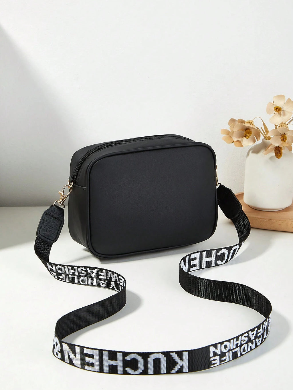 Women'S Fashion Quilted Shoulder Bag, Small Square Crossbody Handbag