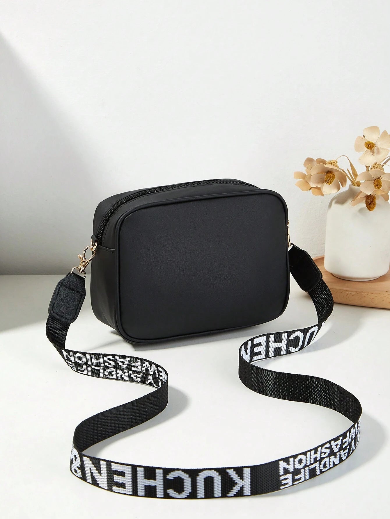 Women'S Fashion Quilted Shoulder Bag, Small Square Crossbody Handbag