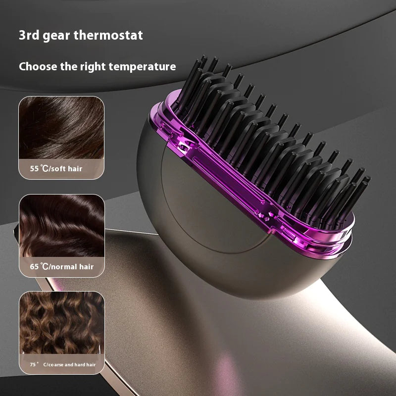 Mini Steam Ceramic Hair Straightener