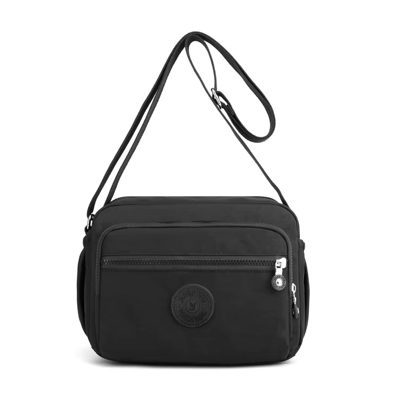 Summer New Small Women'S Handbags Waterproof Nylon Woman Shoulder Bag Lightweight Casual Women Bag 7 Colors Solid Female Bolsas