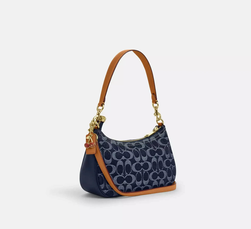 Teri Denim Shoulder Bag